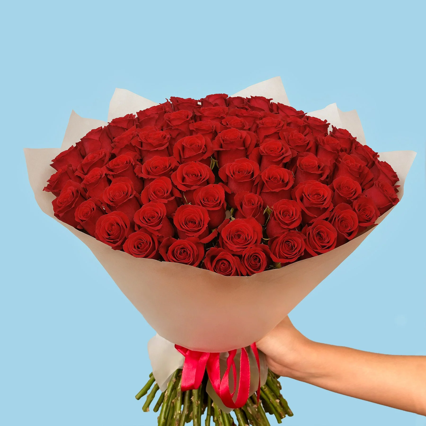 100 Red Roses - Image 3