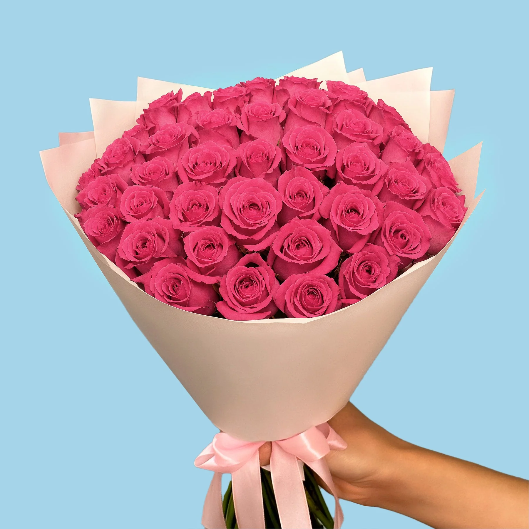 50 Pink Roses - Image 3
