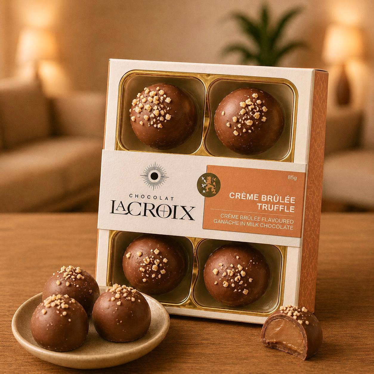 Crème Brulee Truffles 85g