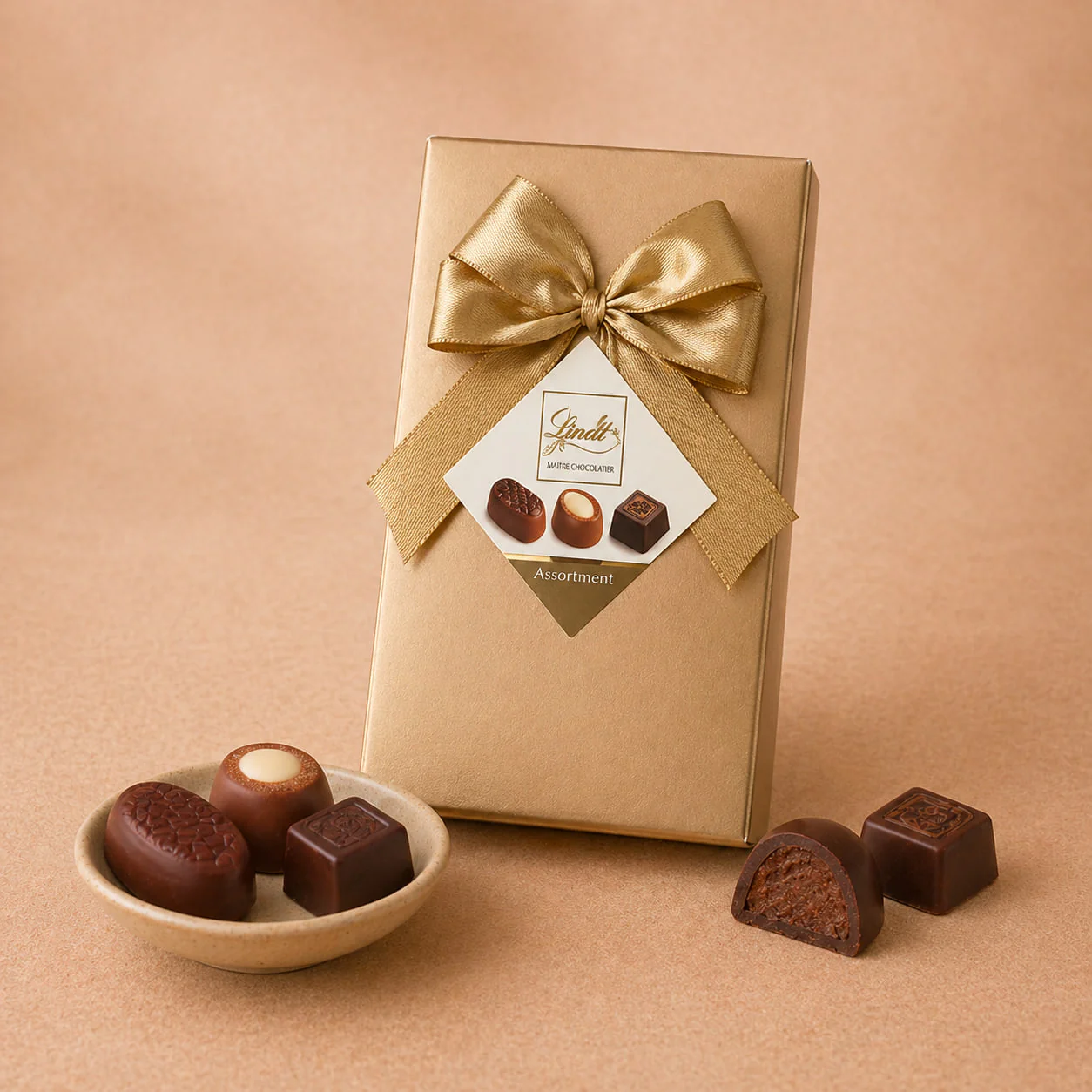 Hamlet Belgian Chocolate with bow 250gr